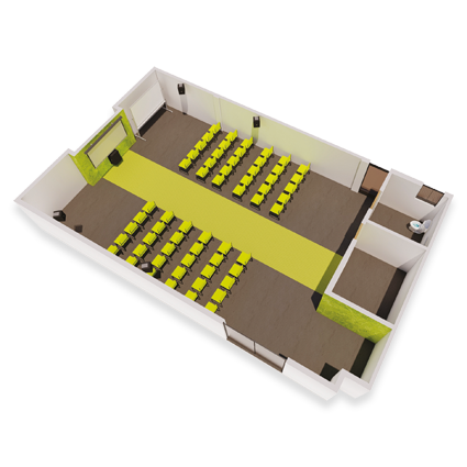 Application example Intusonic LECTURE HALL